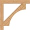 Ekena Millwork Westlake Block Smooth Bracket, Western Red Cedar, 5 1/2"W x 48"D x 48"H BKT06X48X48WTL05SWR - alternate 2